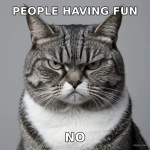 Unimpressed Cat meme template